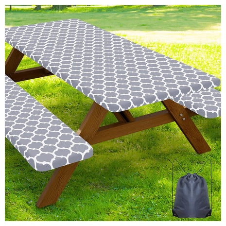 3-Piece Picnic Table Cover Set