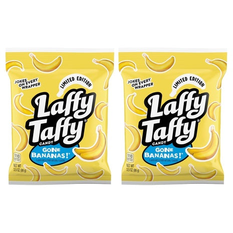 2-Pack Laffy Taffy Banana Mini Bars