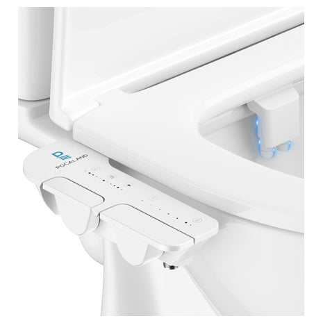Ultra-Slim 3-in-1 Bidet Attachment with Dual Nozzles