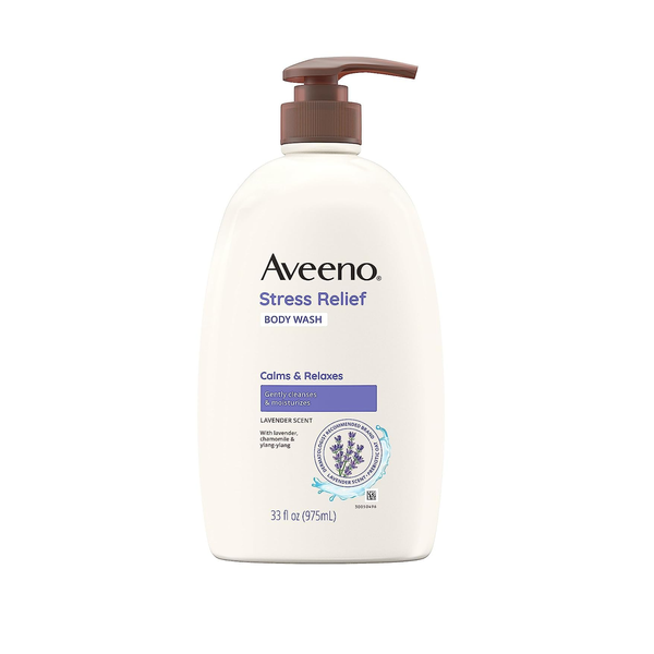 33 oz Aveeno Stress Relief Body Wash w/ Oat & Lavender Scent