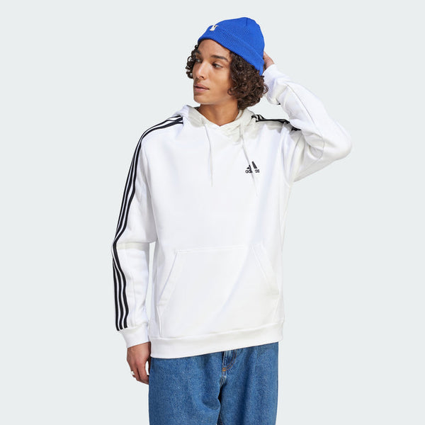 Adidas Men’s Essentials Fleece 3-Stripes Hoodie
