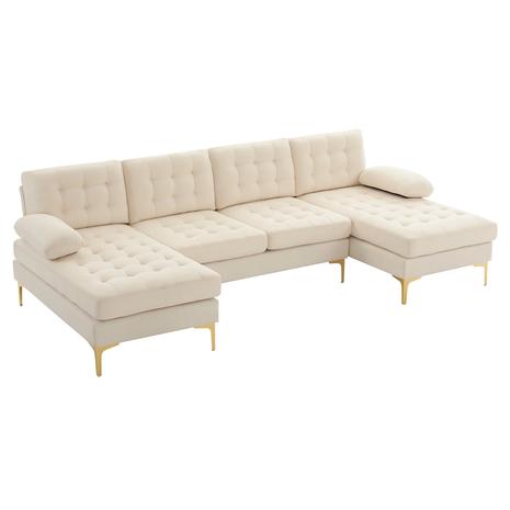 U-Shaped Sectional Sofa