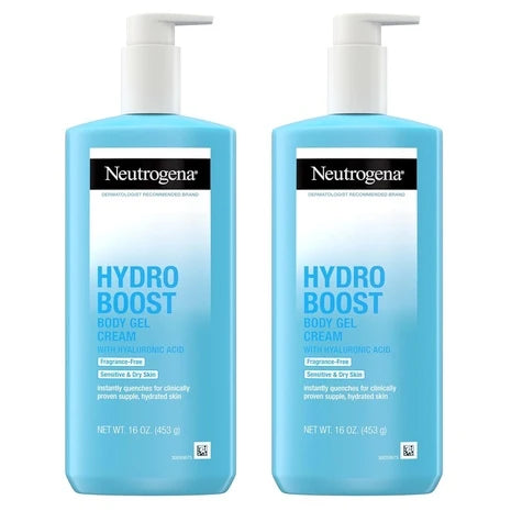 2-Pack Neutrogena Hydro Boost Body Gel Cream (16oz)