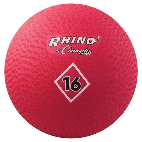 Champion Sports 16-Inch Red Playground Ball