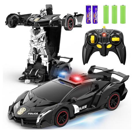 Transforming RC Police Car Robot