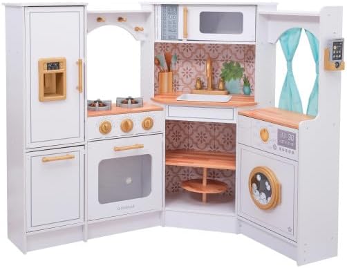 KidKraft Ultimate Corner Wooden Play Kitchen