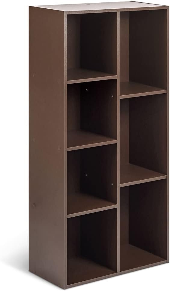 Amazon Basics 7-Cube Storage Organizer Bookcase