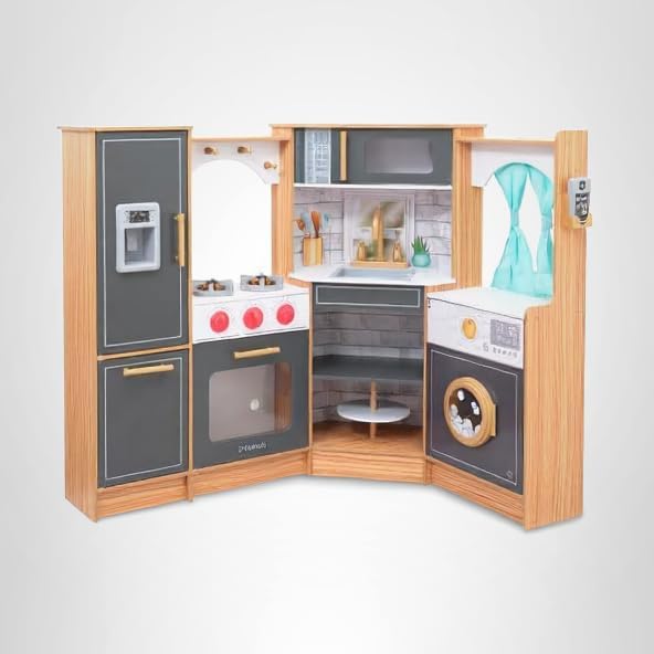 KidKraft Ultimate Corner Wooden Play Kitchen