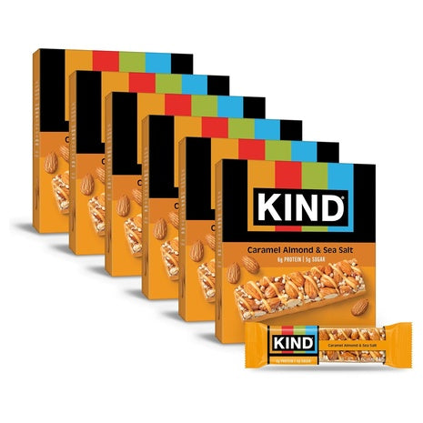36 Kind Caramel Almond & Sea Salt Bars