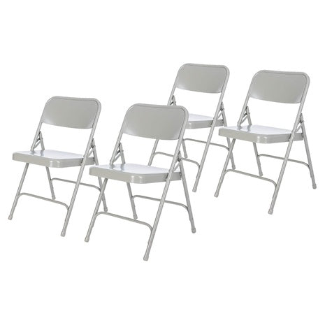 4 Steel Folding Chairs