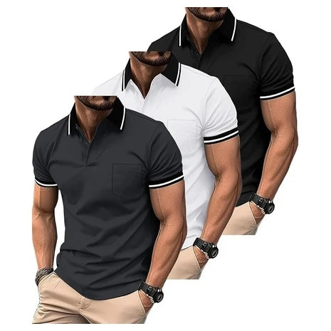 3 Men's Polo Shirts