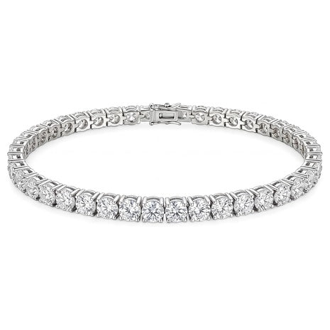 Moissanite Tennis Bracelet With Gift Box