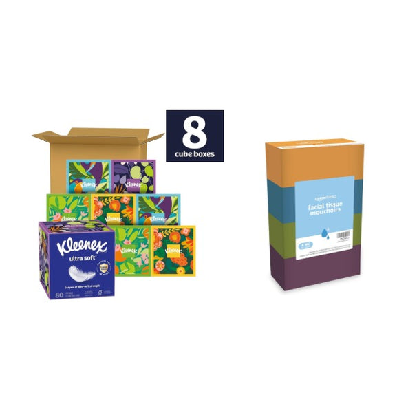 Prime Day Savings On Kleenex, Puffs And Amazon Basics Tissues