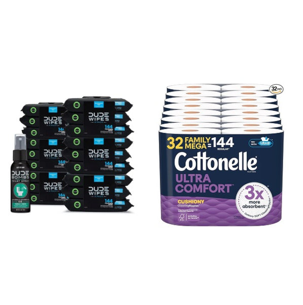 Prime Savings On Cottonelle, Scott, Amazon Basics And More Toilet Paper And Wipes