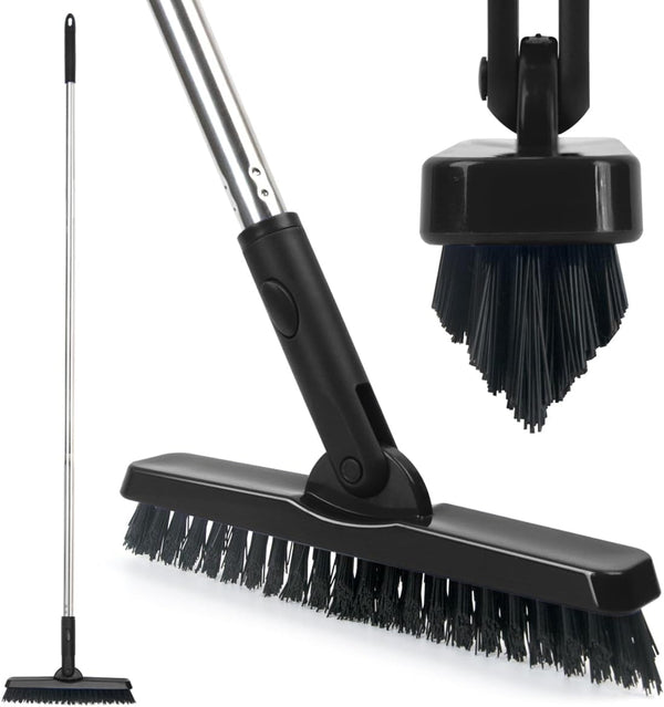 Long Handle Tile Grout Cleaning Brush