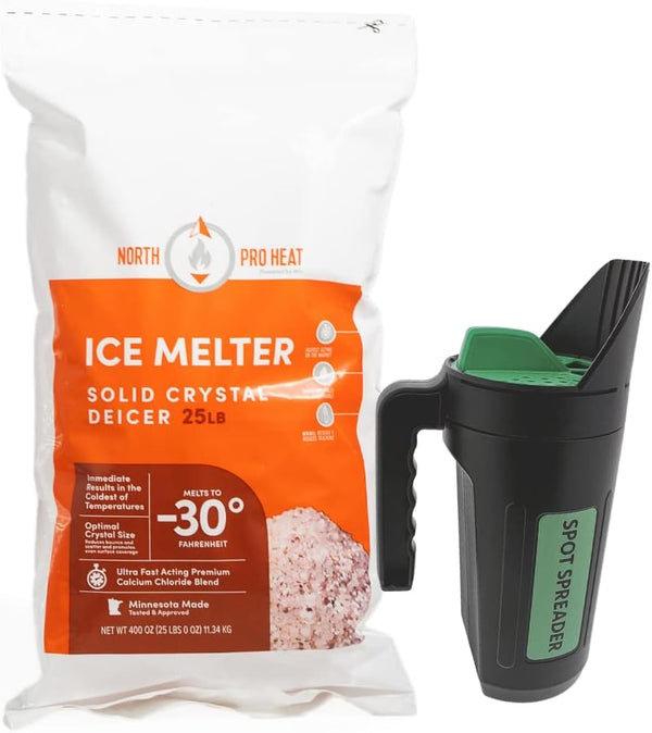 25 Lb Northern Salt Calcium Chloride Ice Melt