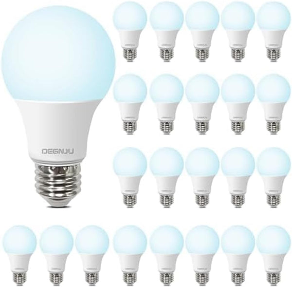 24-Pack 60W Equivalent A19 Daylight LED Bulbs
