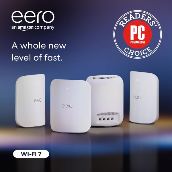 4-Pack Amazon Eero Max 7 Mesh Wifi System (Newest Model)