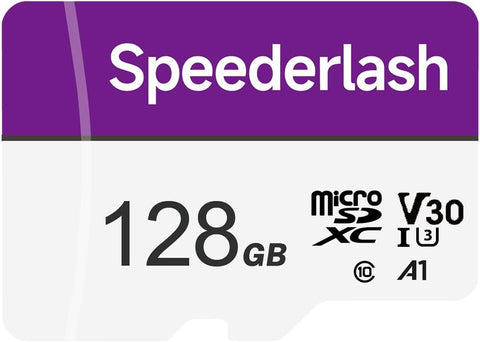 Speederlash 128GB Micro SD Card With Adapter