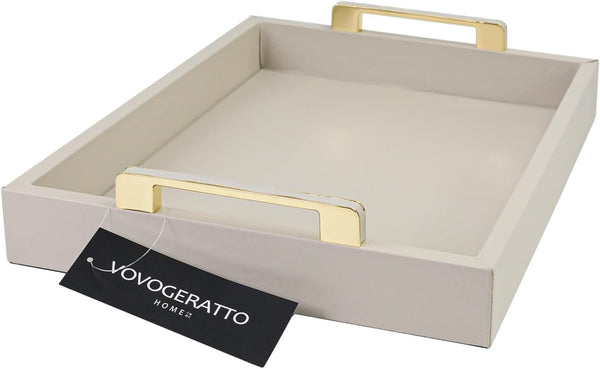 16-Inch Rectangular Decorative Serving Tray