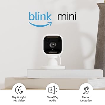 Blink Mini Indoor Smart Security Camera
