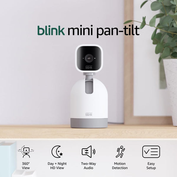 Blink Mini Pan-Tilt Indoor Security Camera