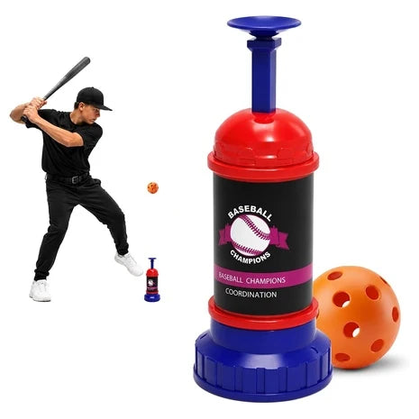 Baseball Tee Ball Popper Training
