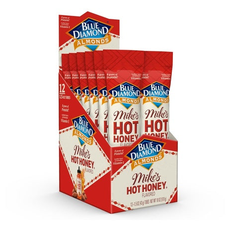 12-Pack Blue Diamond Mike's Hot Honey Almonds