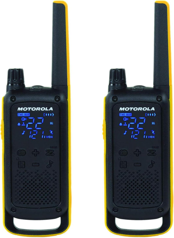 2 Motorola Rechargeable Two-Way Radios