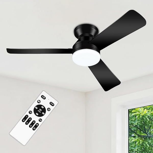 42'' Low Profile Ceiling Fans with Lights