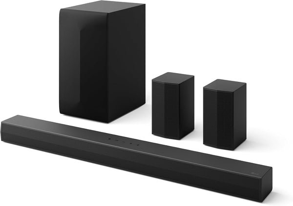 LG Home Theater Soundbar with Dolby Audio and Rear Speakers
