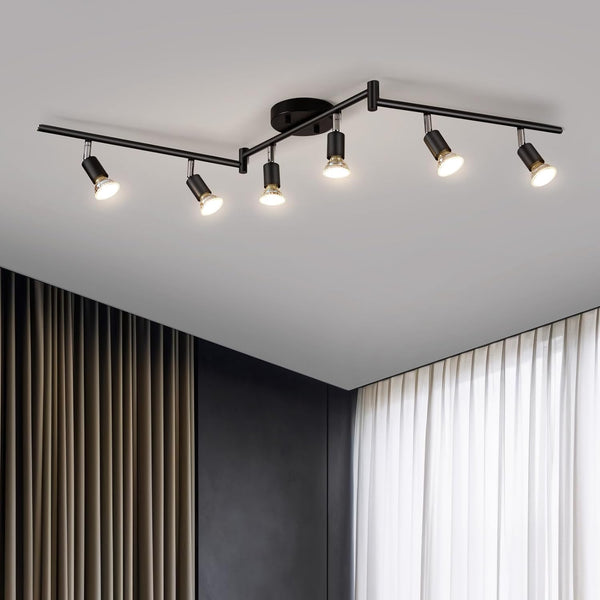 6-Light LED Track Lighting Kit