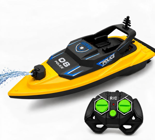 Remote Control Boat with Water Spray
