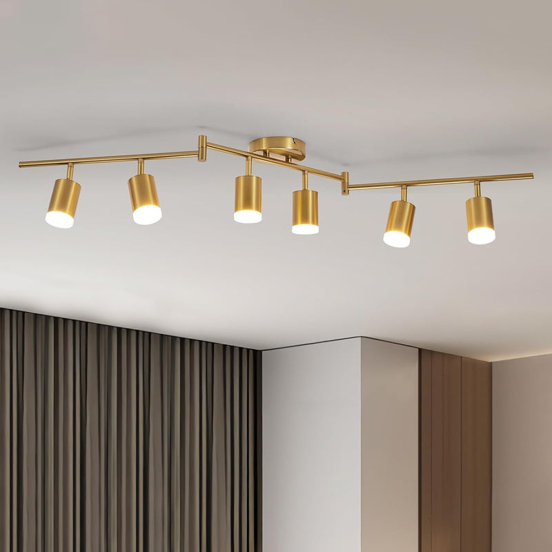 6-Light Track Lighting Fixture