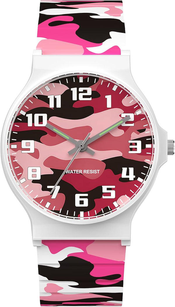 Kids Analog Waterproof Learning Watch