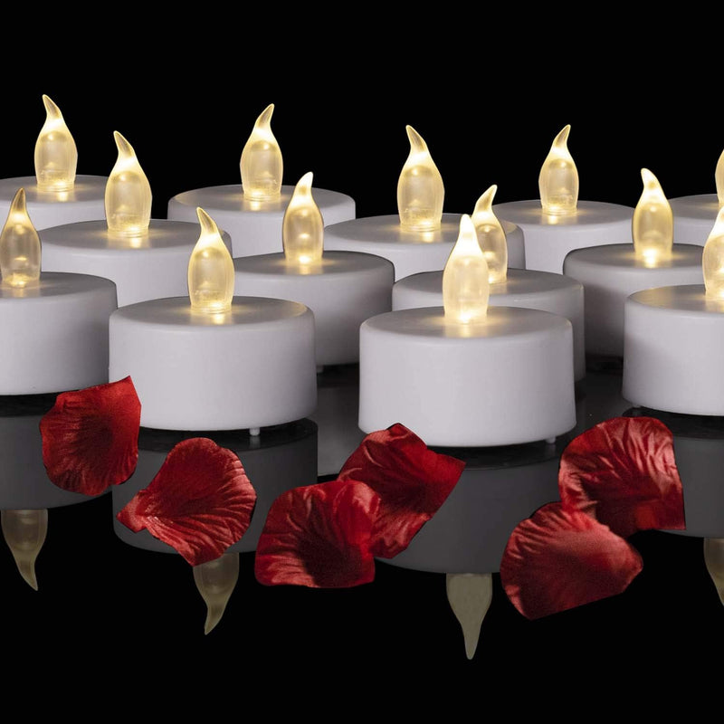 24-Pack Battery Operated LED Tea Lights