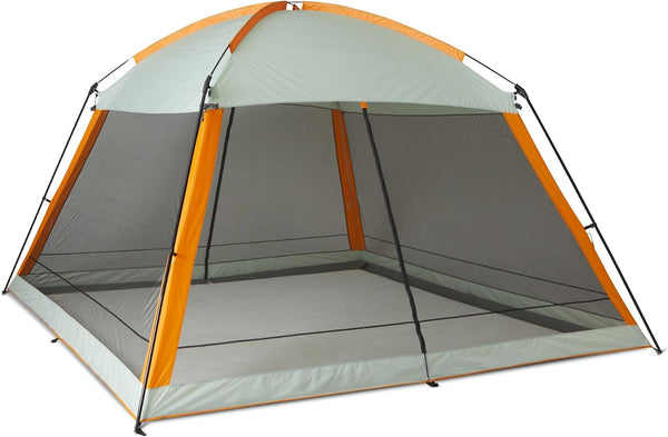 Amazon Basics Screened Canopy Tent, 12 x 12 ft with Zippered Enclosure