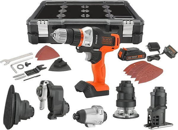 BLACK+DECKER 20V MAX MATRIX 6-Tool Combo Kit