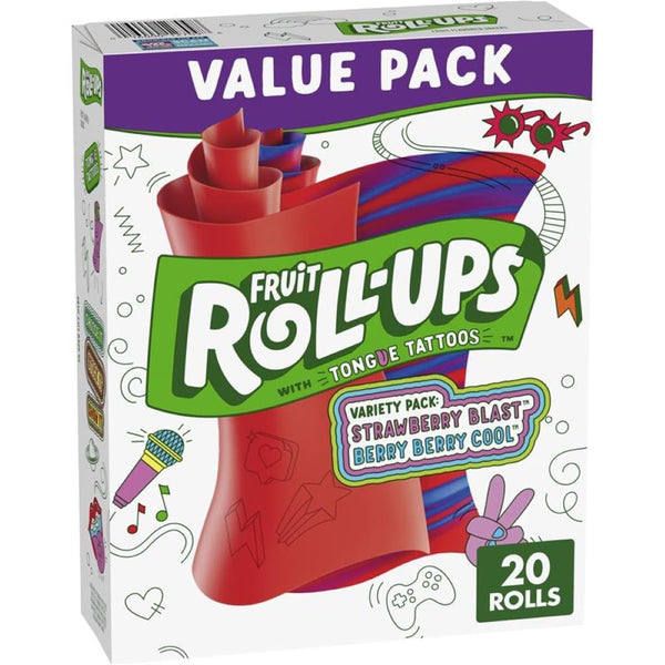 20-Pack Fruit Roll Ups