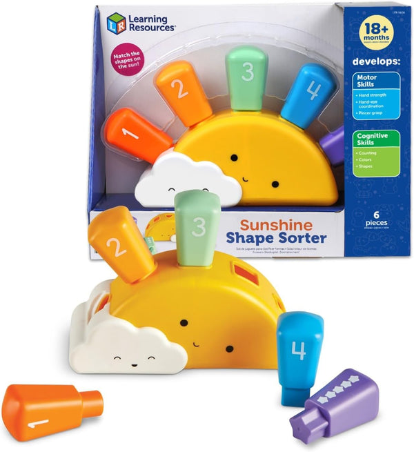 Learning Resources Sunshine Shape Sorter Toy