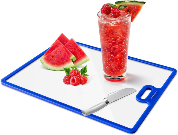 Tempered Glass Cutting Board with Hanging Hole
