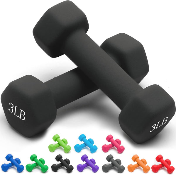 2 Portzon Neoprene Dumbbells