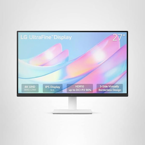 LG Ultrafine 27-Inch 4K UHD IPS Borderless Monitor