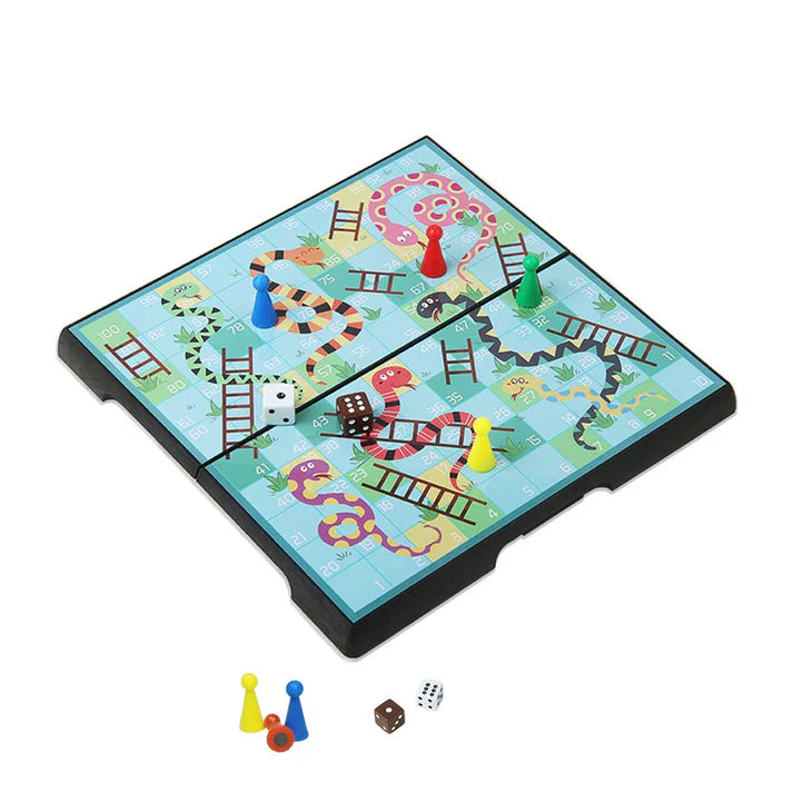Magnetic Travel Snakes and Ladders Game