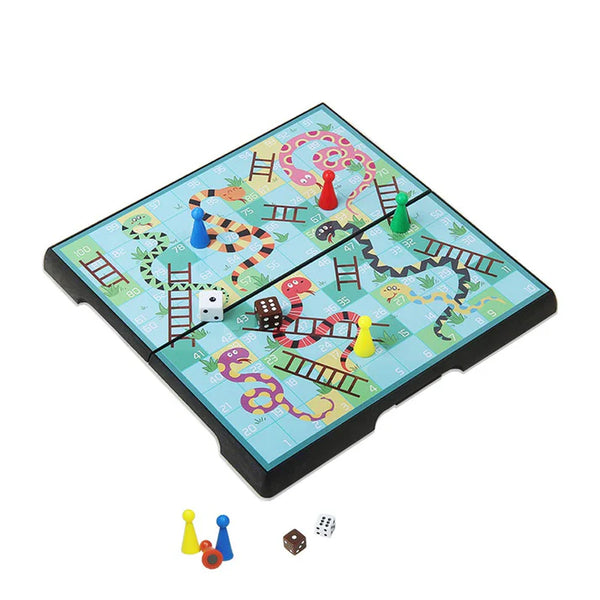 Magnetic Travel Snakes and Ladders Game