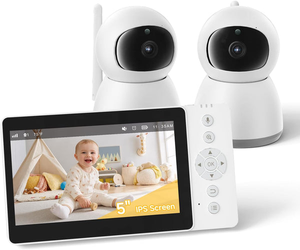 1080P Pan-Tilt-Zoom Baby Monitor