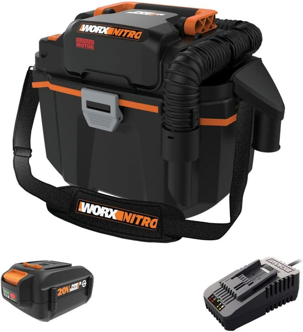 WORX 20V 2.1 Gallon Cordless Wet/Dry Vacuum