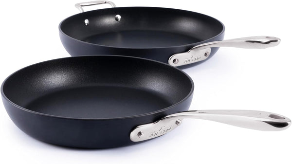 Set Of 2 All-Clad HA1 Expert Nonstick 10" And 12" Fry Pans