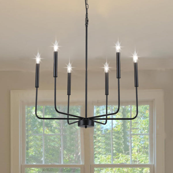 6-Light Modern Chandelier