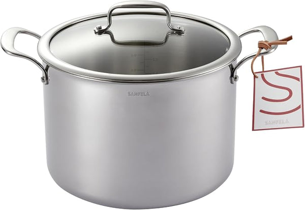 8 Quart Stainless Steel Stock Pot